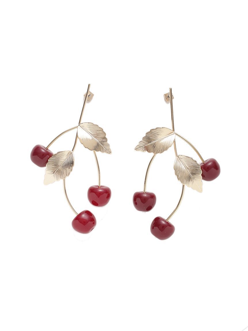 SNIDEL「フルーツピアス」|ピアス|