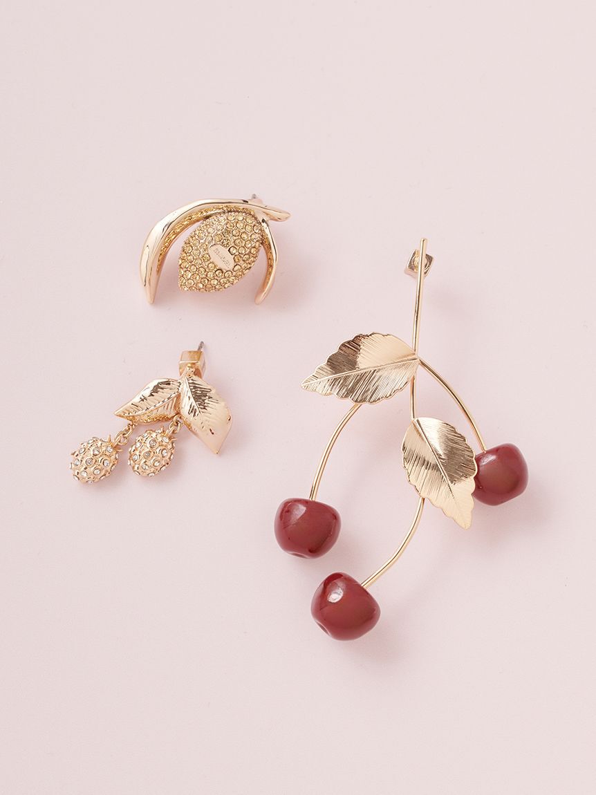 SNIDEL「フルーツピアス」|ピアス|