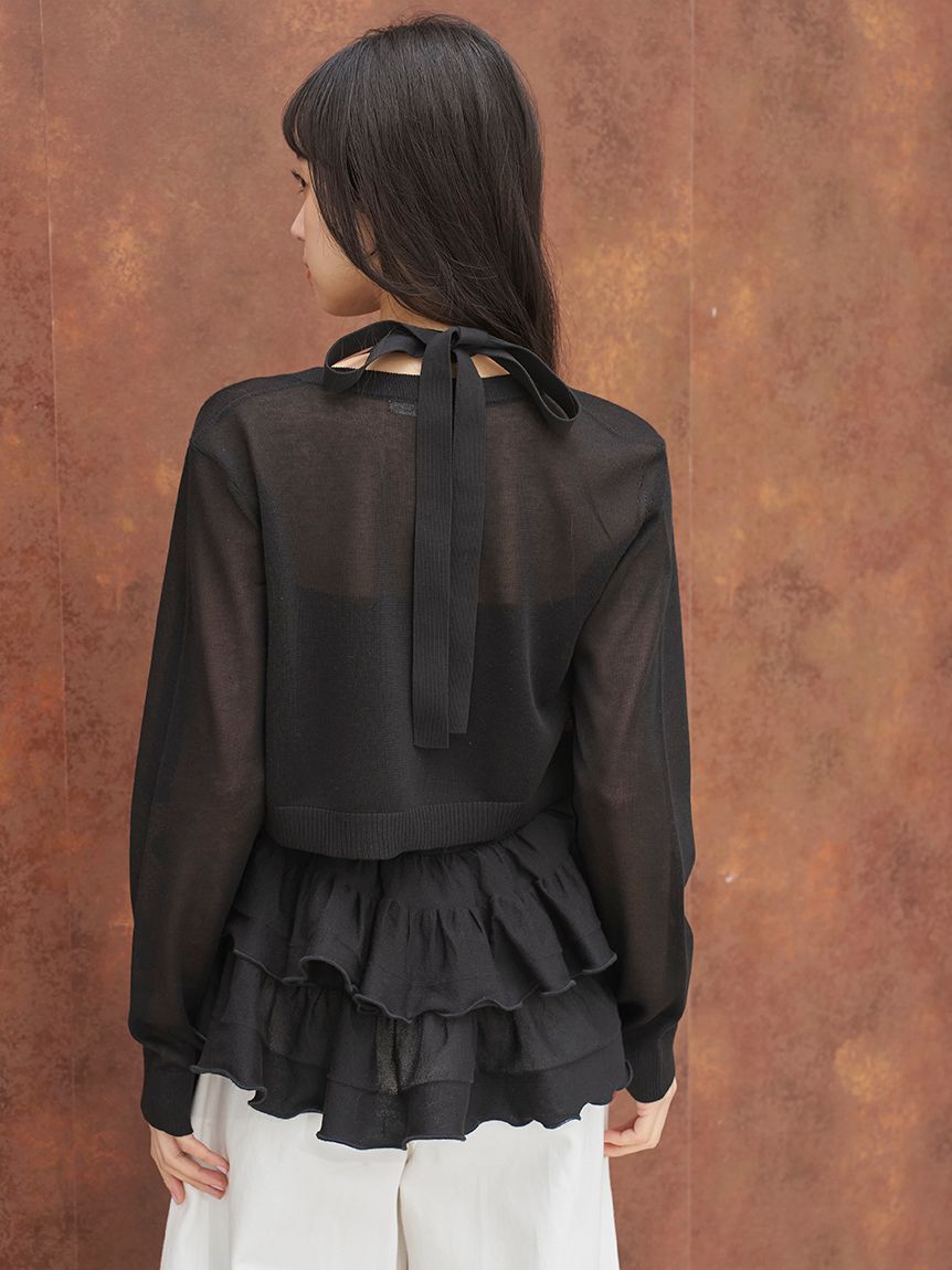 SNIDEL「ベーシックコンパクトシアーカーディガン」|カーディガン|