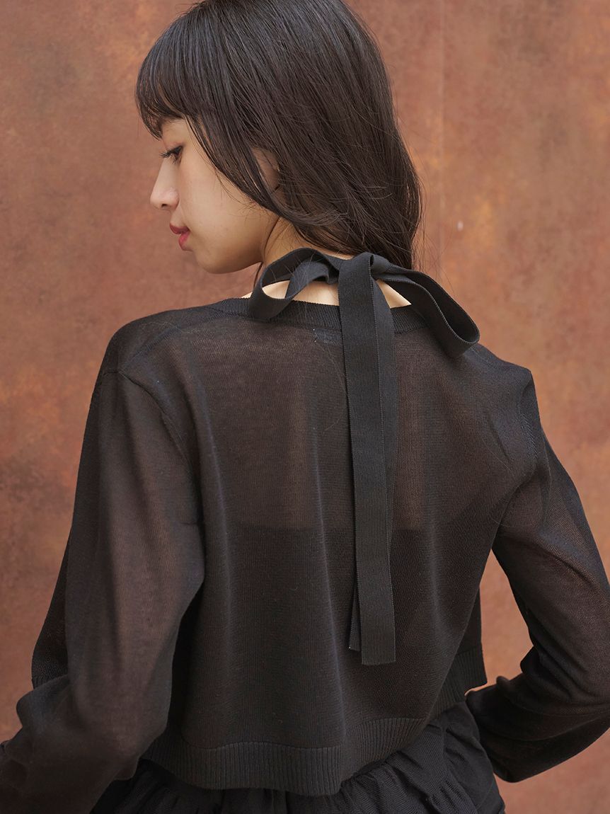 SNIDEL「ベーシックコンパクトシアーカーディガン」|カーディガン|