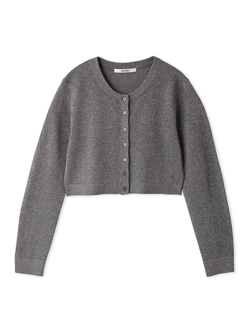 SNIDEL「ベーシックコンパクトシアーカーディガン」|カーディガン|