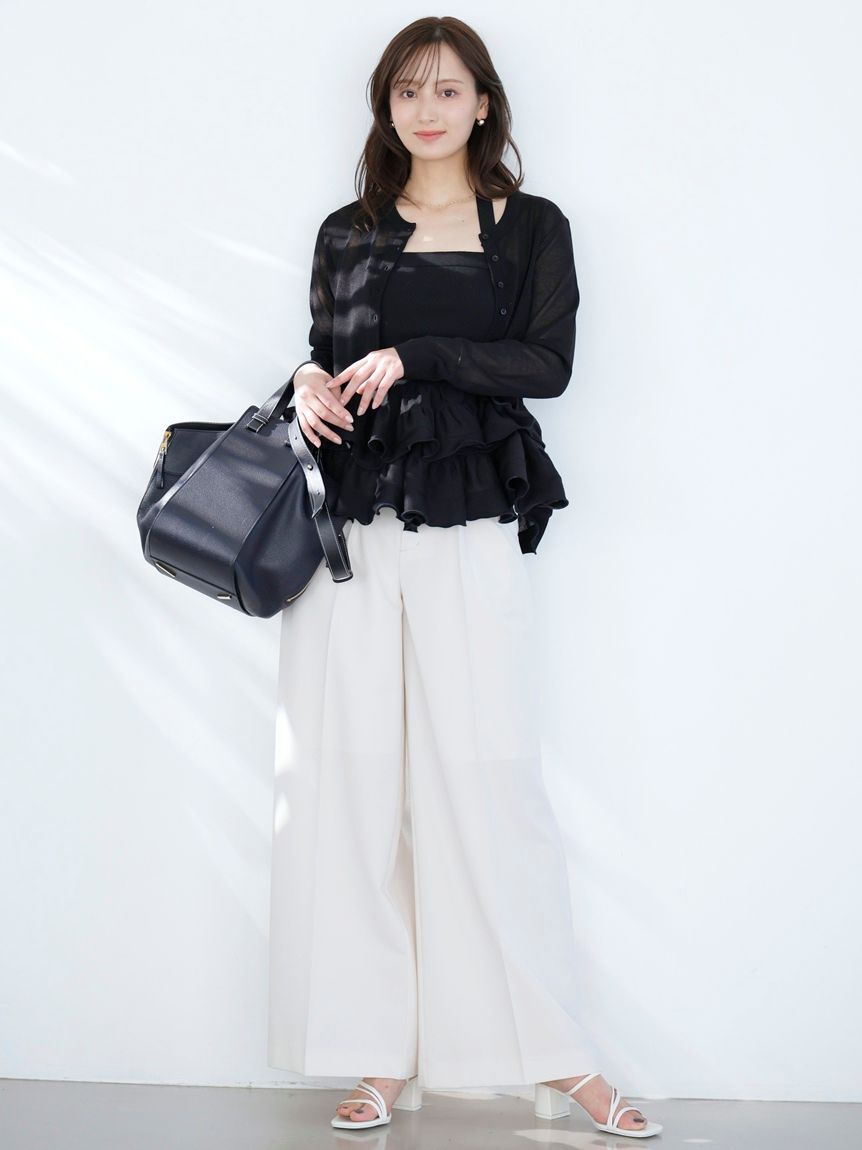 SNIDEL「ベーシックコンパクトシアーカーディガン」|カーディガン|