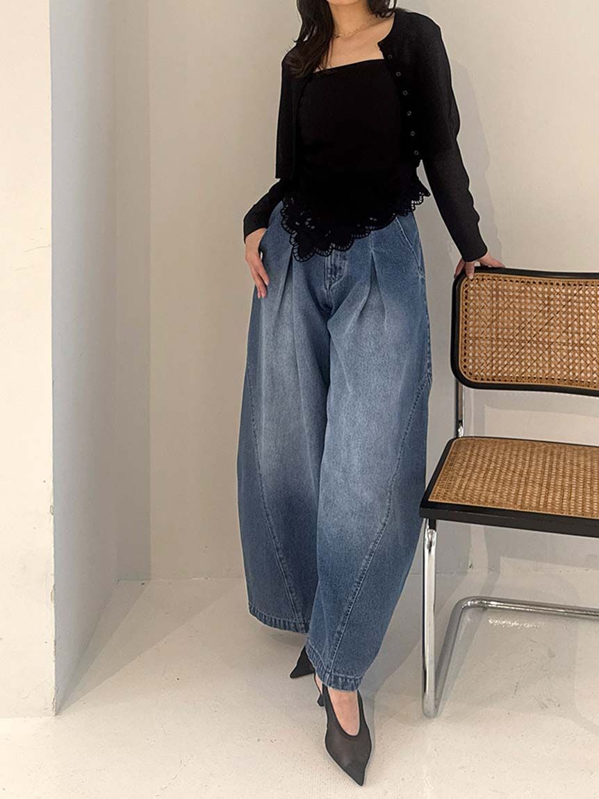 SNIDEL「ベーシックコンパクトシアーカーディガン」|カーディガン|