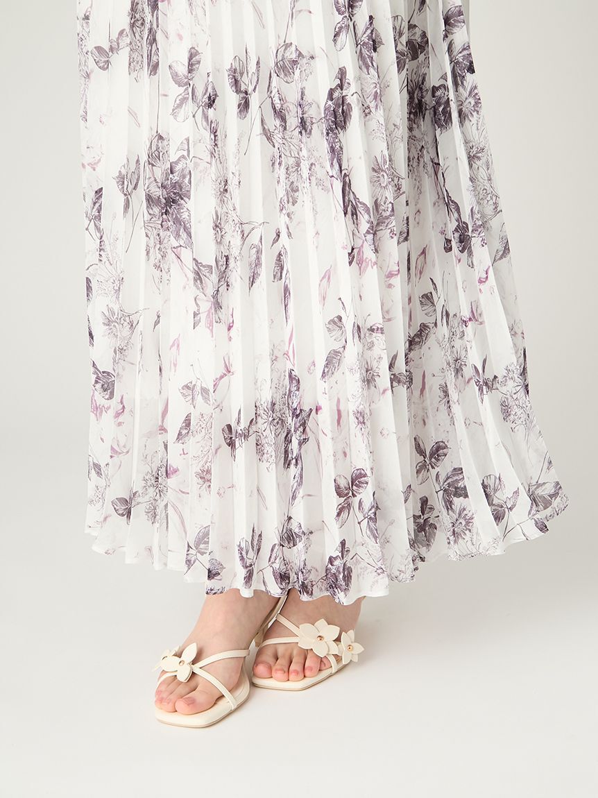 FRAY I.D「2wayプリーツホルターネックワンピース」|ワンピース|