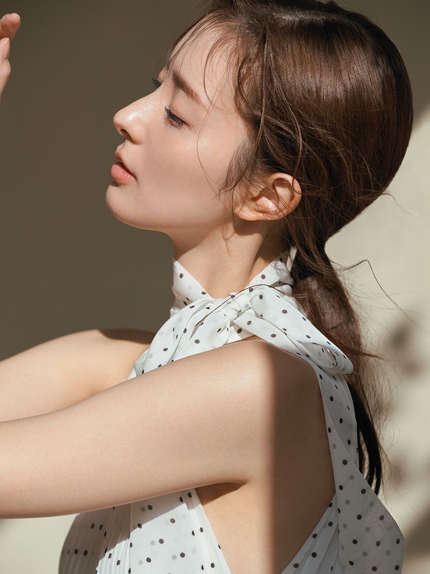 FRAY I.D「2wayプリーツホルターネックワンピース」|ワンピース|