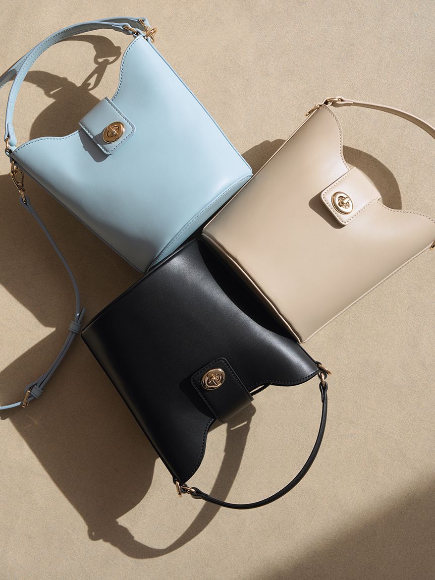 FRAY I.D「レザーバスケットバッグ」|ハンドバッグ|