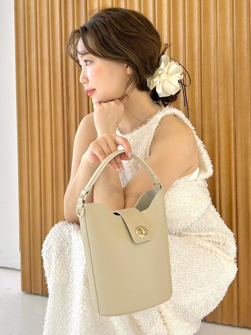 FRAY I.D「レザーバスケットバッグ」|ハンドバッグ|