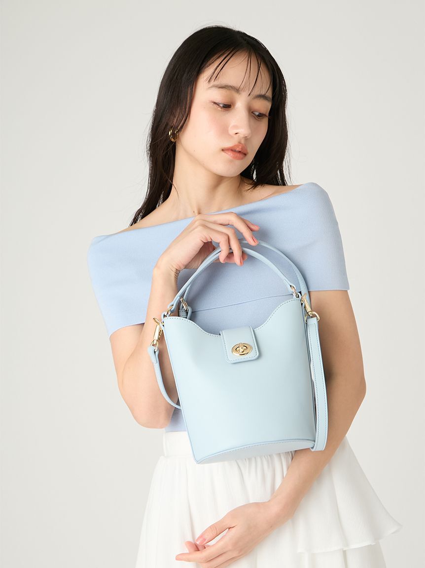 FRAY I.D「レザーバスケットバッグ」|ハンドバッグ|