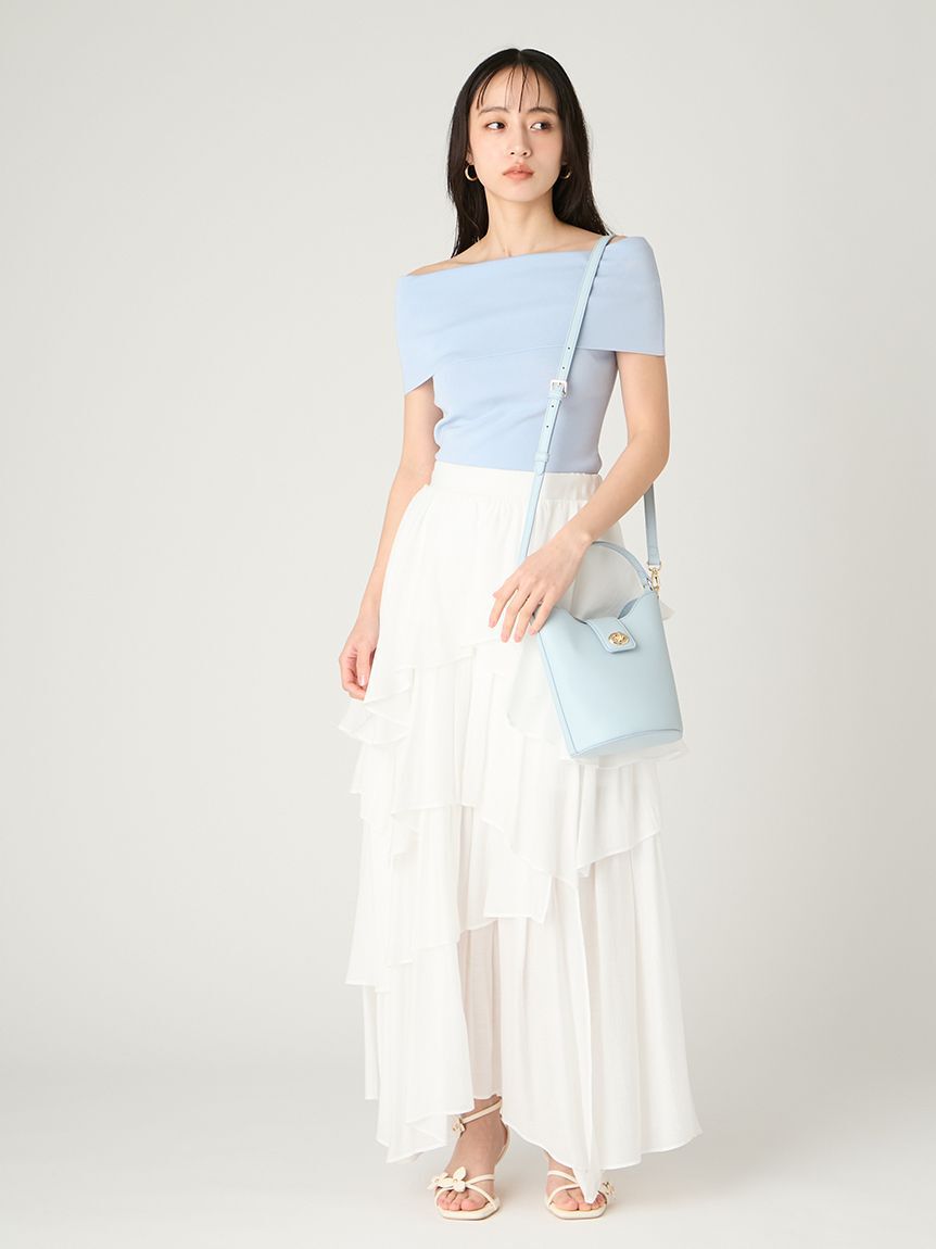 FRAY I.D「レザーバスケットバッグ」|ハンドバッグ|