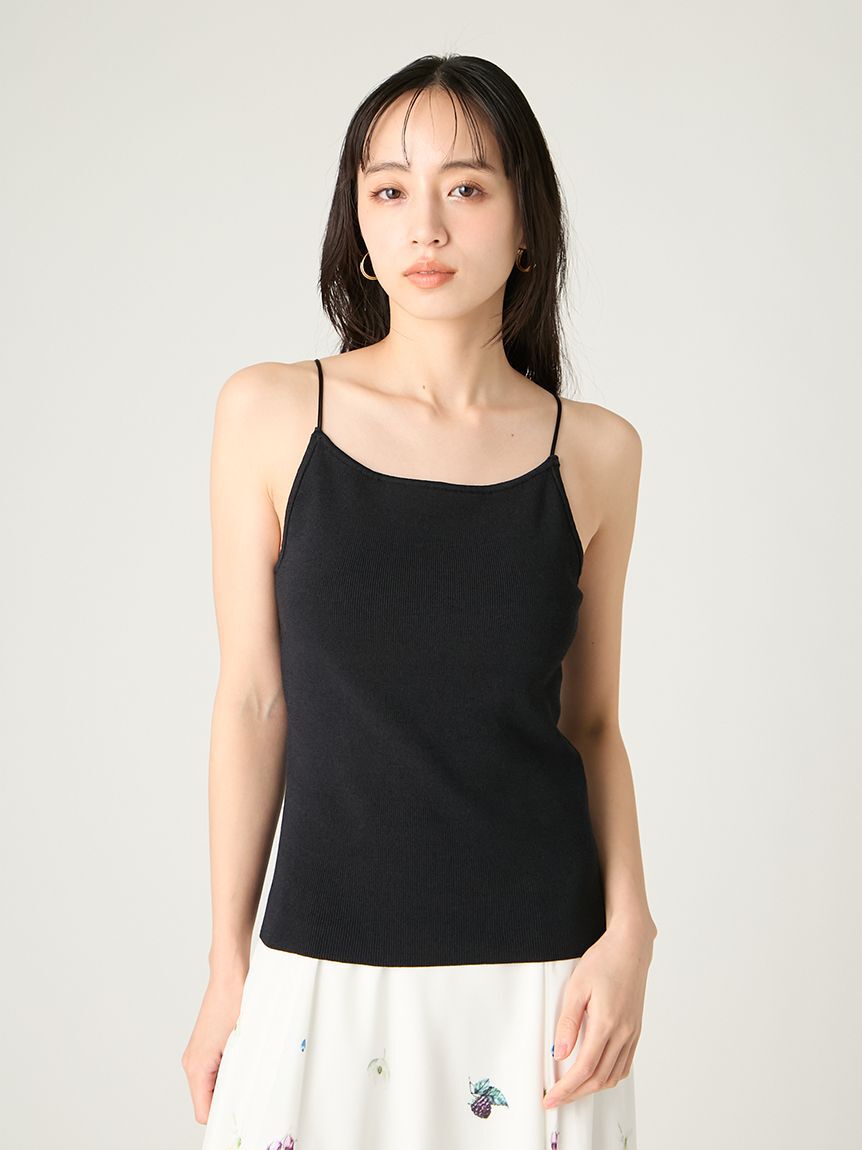 FRAY I.D「カップインリブニットキャミソール」|キャミソール|