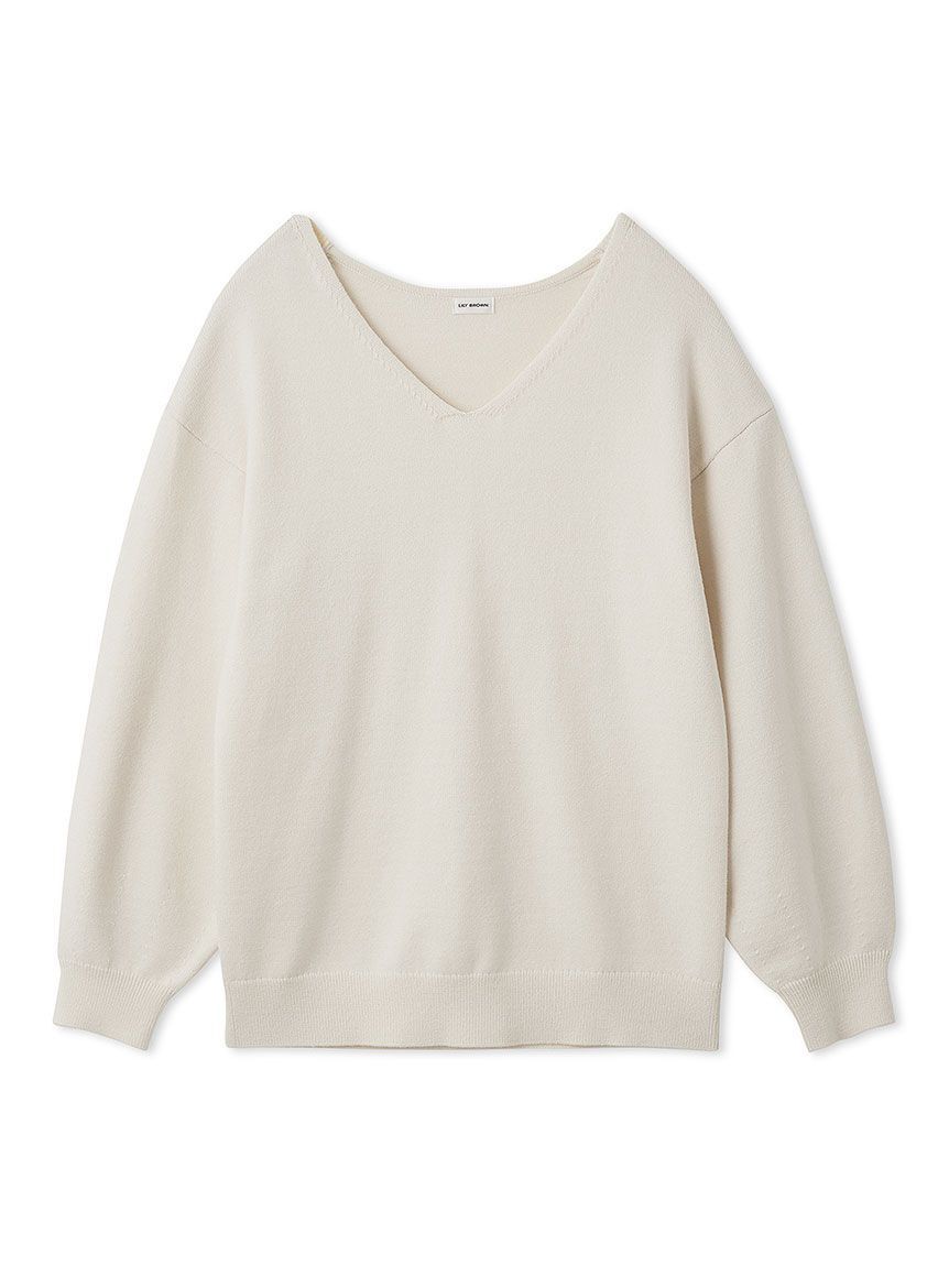 LILY BROWN「【WEB限定カラー】カシミヤブレンドニットセットサテンミニワンピース」|ワンピース|