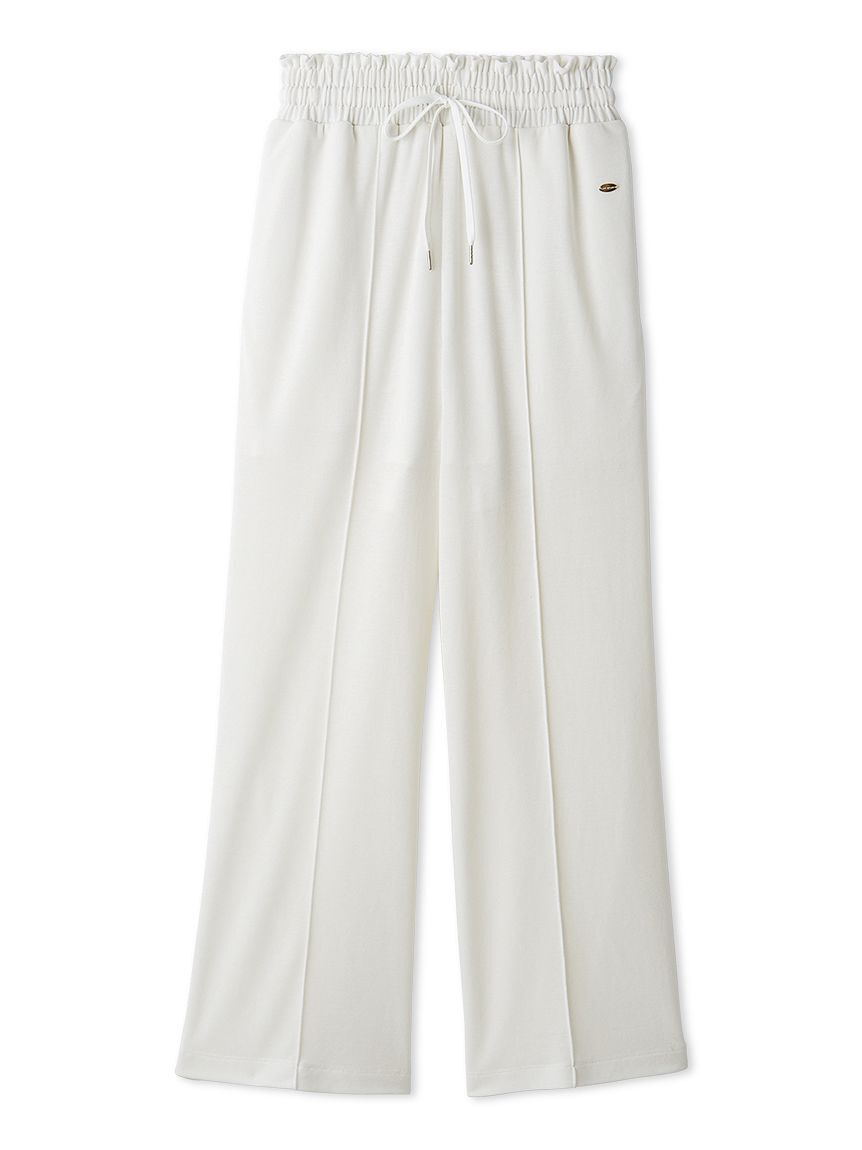 LILY BROWN「【LUMISHADE】カットロングパンツ」|チノ|