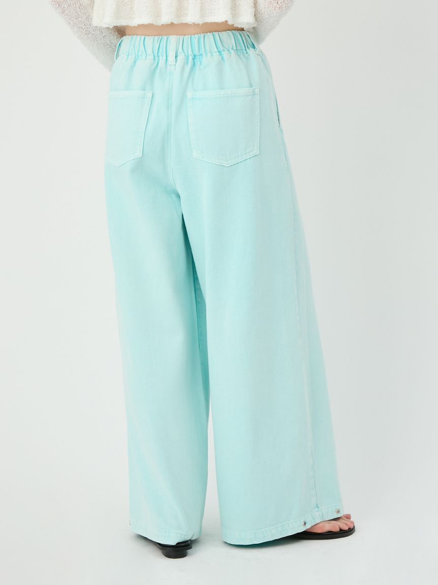 LILY BROWN「ワイドレッグリラックスデニムパンツ」|デニム|