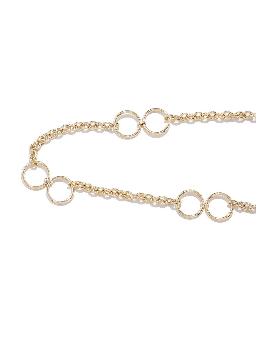 LILY BROWN「メタルフラワーチェーンベルト」|ベルト|