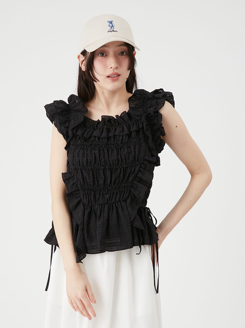 LILY BROWN「Lily Bearエンブロイダリーキャップ」|キャップ・キャスケット|