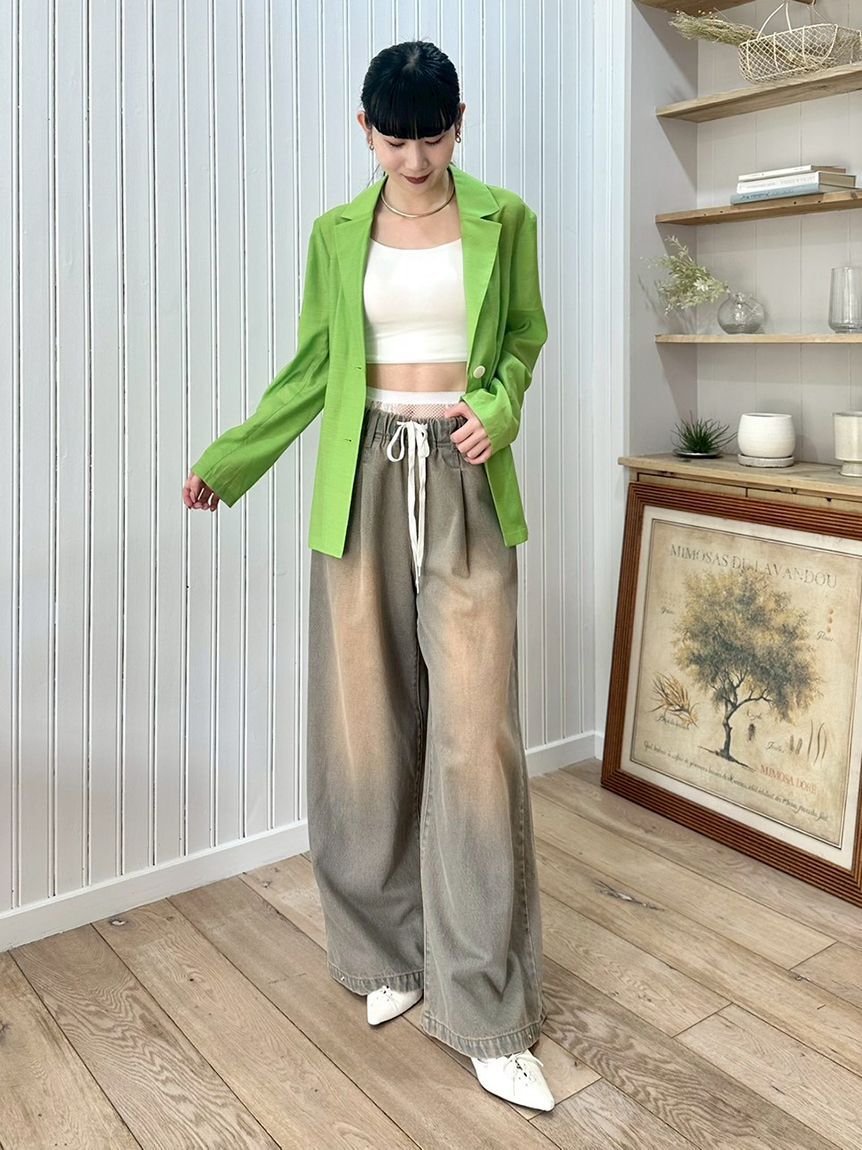 LILY BROWN Lingerie「【LILY BROWN Lingerie】バッククロスブラレット」|インナー|