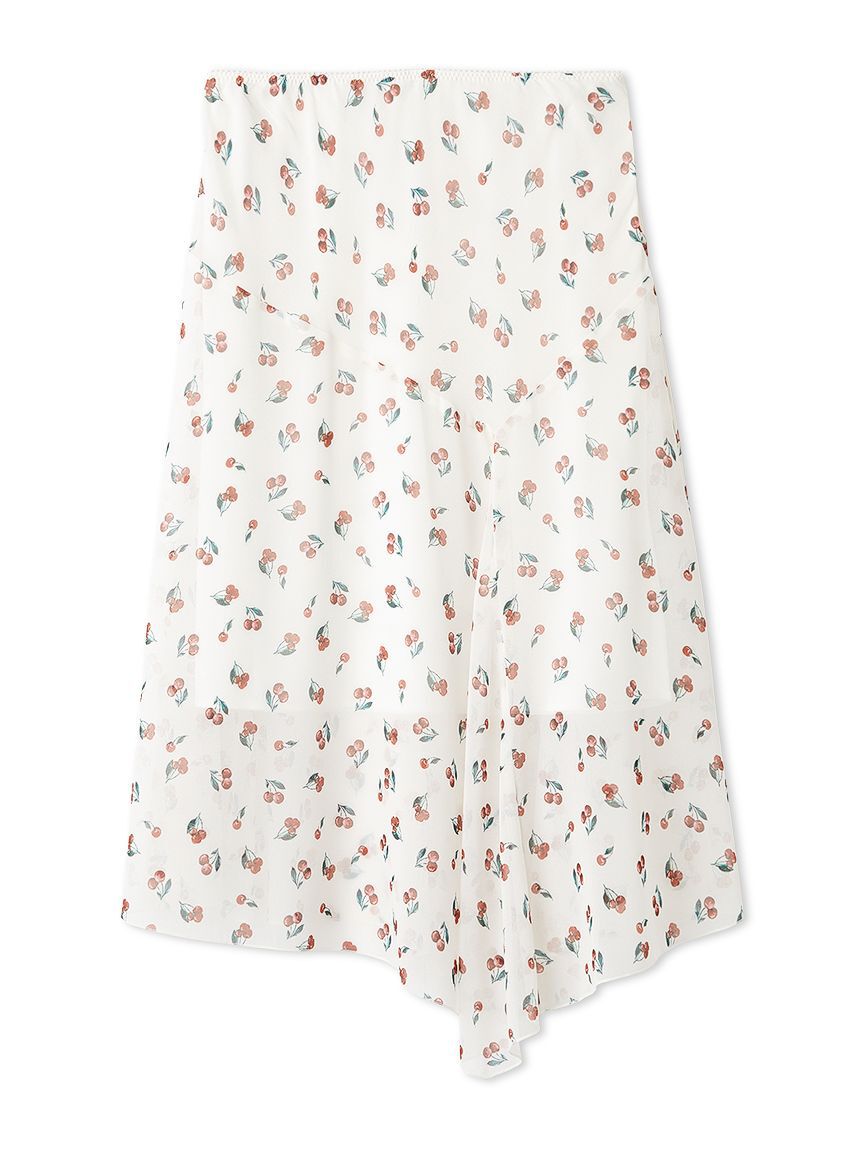 LILY BROWN「フルーツシフォンスカート」|スカート|