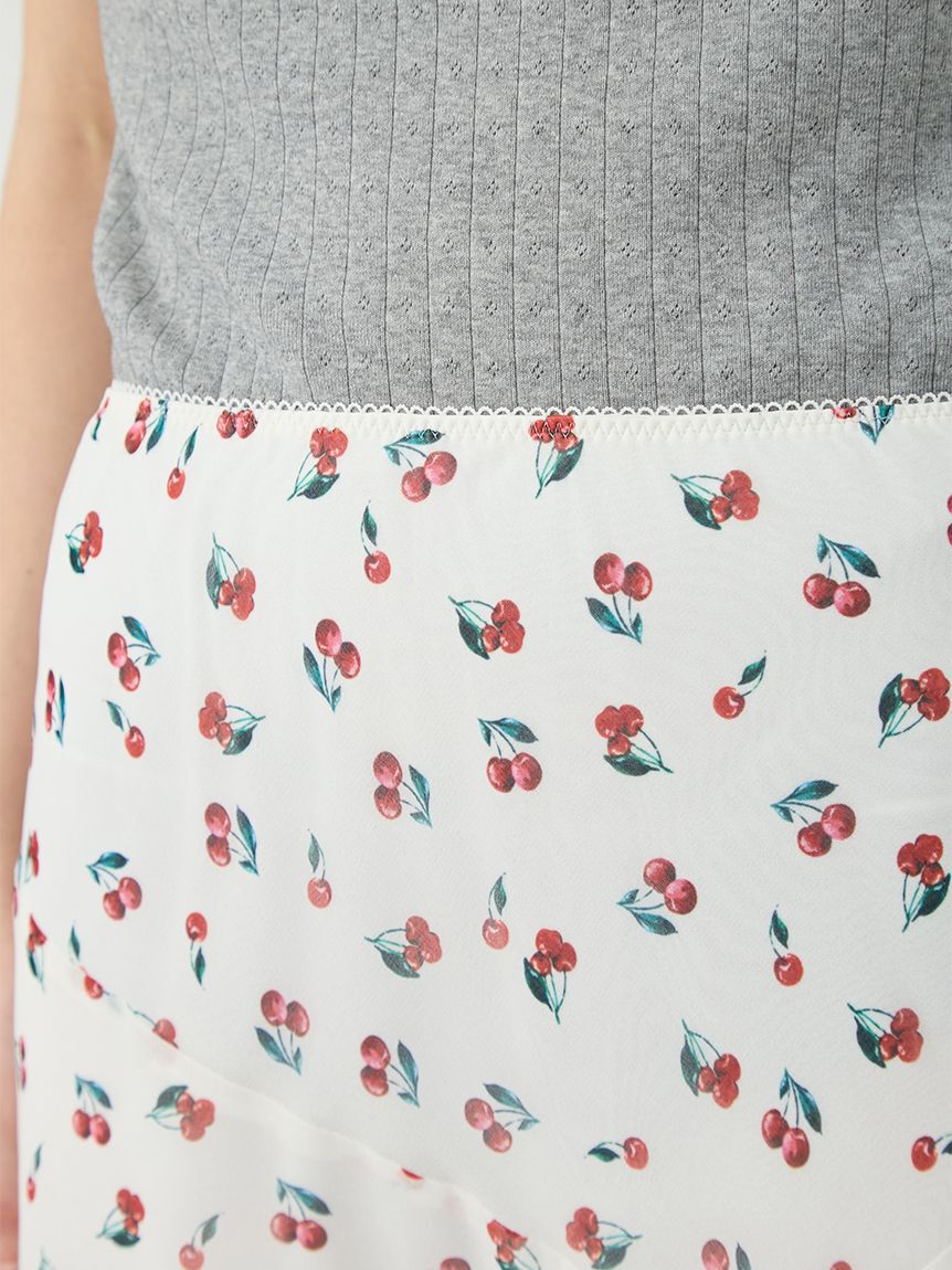 LILY BROWN「フルーツシフォンスカート」|スカート|