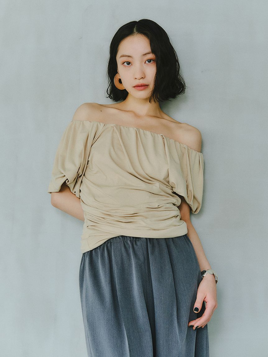 styling/「ドローストリングバレルパンツ」|チノ|