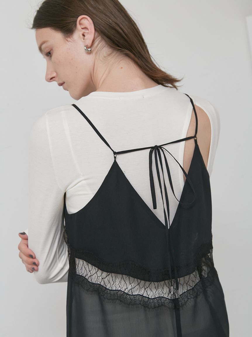 styling/「シフォンキャミワンピース」|ワンピース|