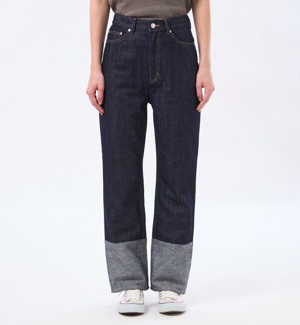 MACKINTOSH PHILOSOPHY「コットンリネンカラーブロックデニム」|デニム|