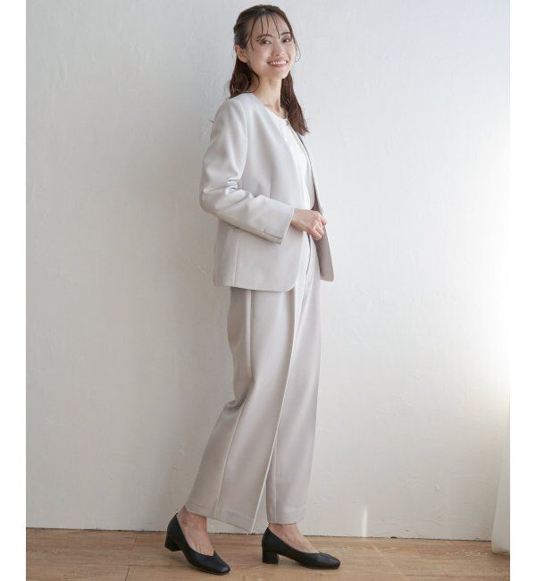 IKKA LOUNGE「ウォッシャブルワイドパンツ」|その他|