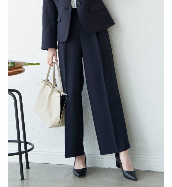 IKKA LOUNGE「ウォッシャブルワイドパンツ」|その他|