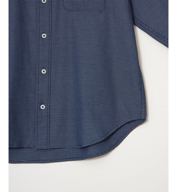 IKKA LOUNGE「デニムライクスイスカラーシャツ」|シャツ・ブラウス|