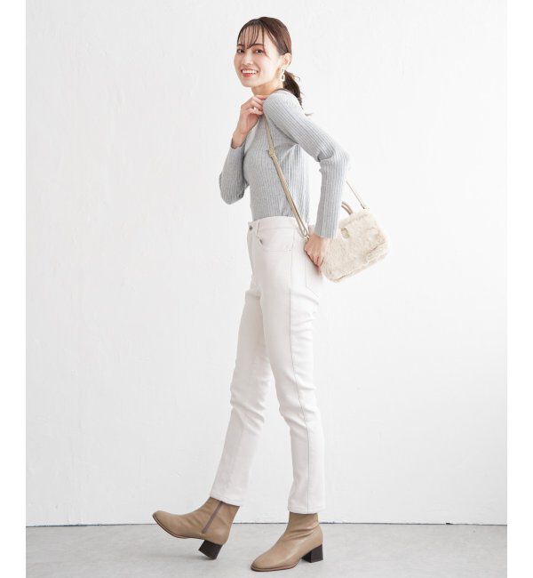 ikka「ボンディングスキニーパンツ」|その他|