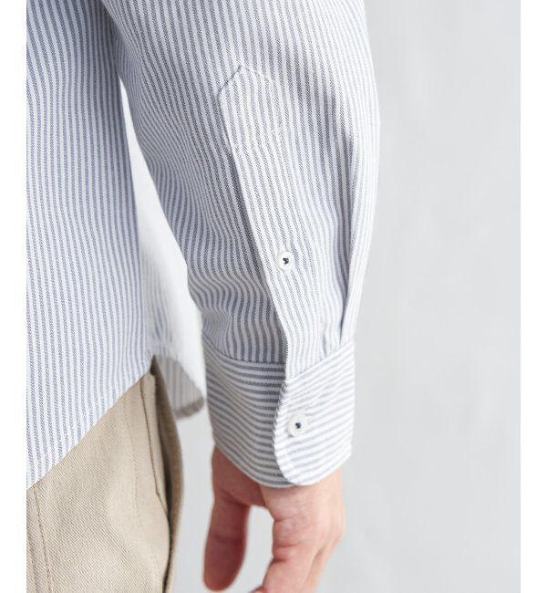 ikka「【吸水速乾】イージーケアオックスボタンダウンシャツ」|シャツ・ブラウス|