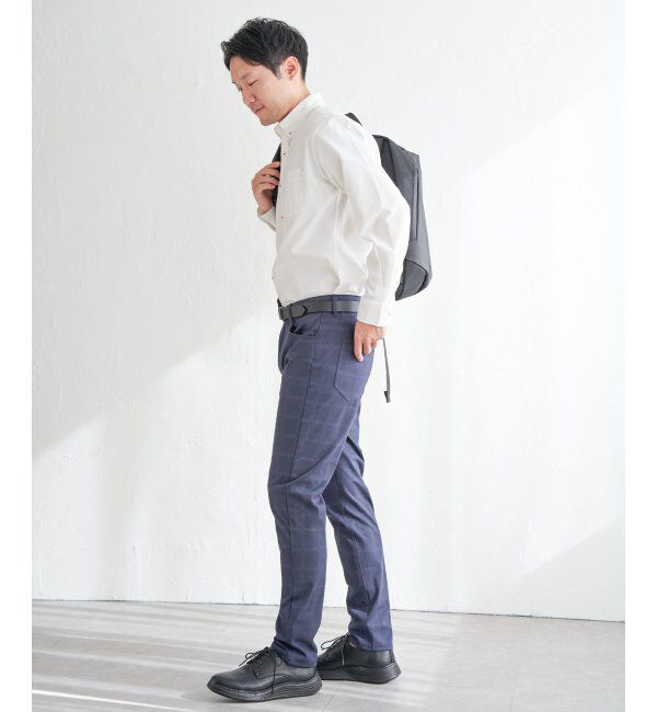 ikka「【吸水速乾】イージーケアオックスボタンダウンシャツ」|シャツ・ブラウス|