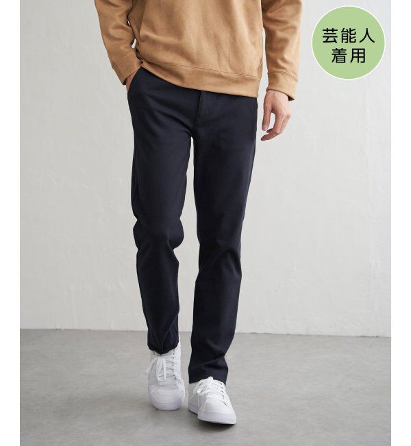 ikka「GOKU楽パンツ EASY STRETCH 起毛5P」|その他|ネイビーブルー