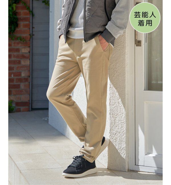 ikka「GOKU楽パンツ EASY STRETCH 起毛5P」|その他|ベージュ