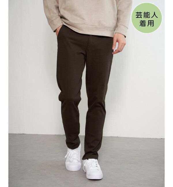 ikka「GOKU楽パンツ EASY STRETCH 起毛5P」|その他|ブラウン