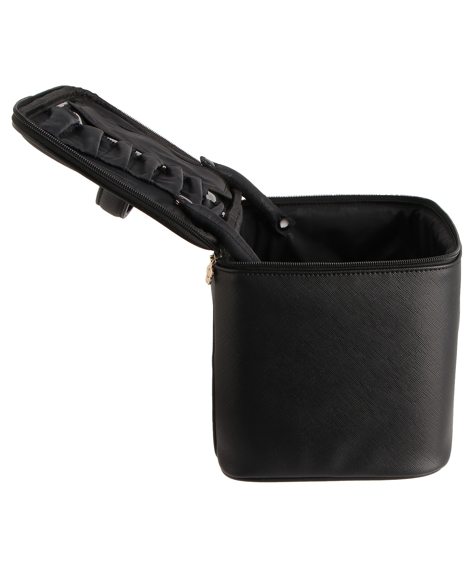 MARY QUANT「サフィアーノデイジーパッチ バニティXL」|ポーチ|