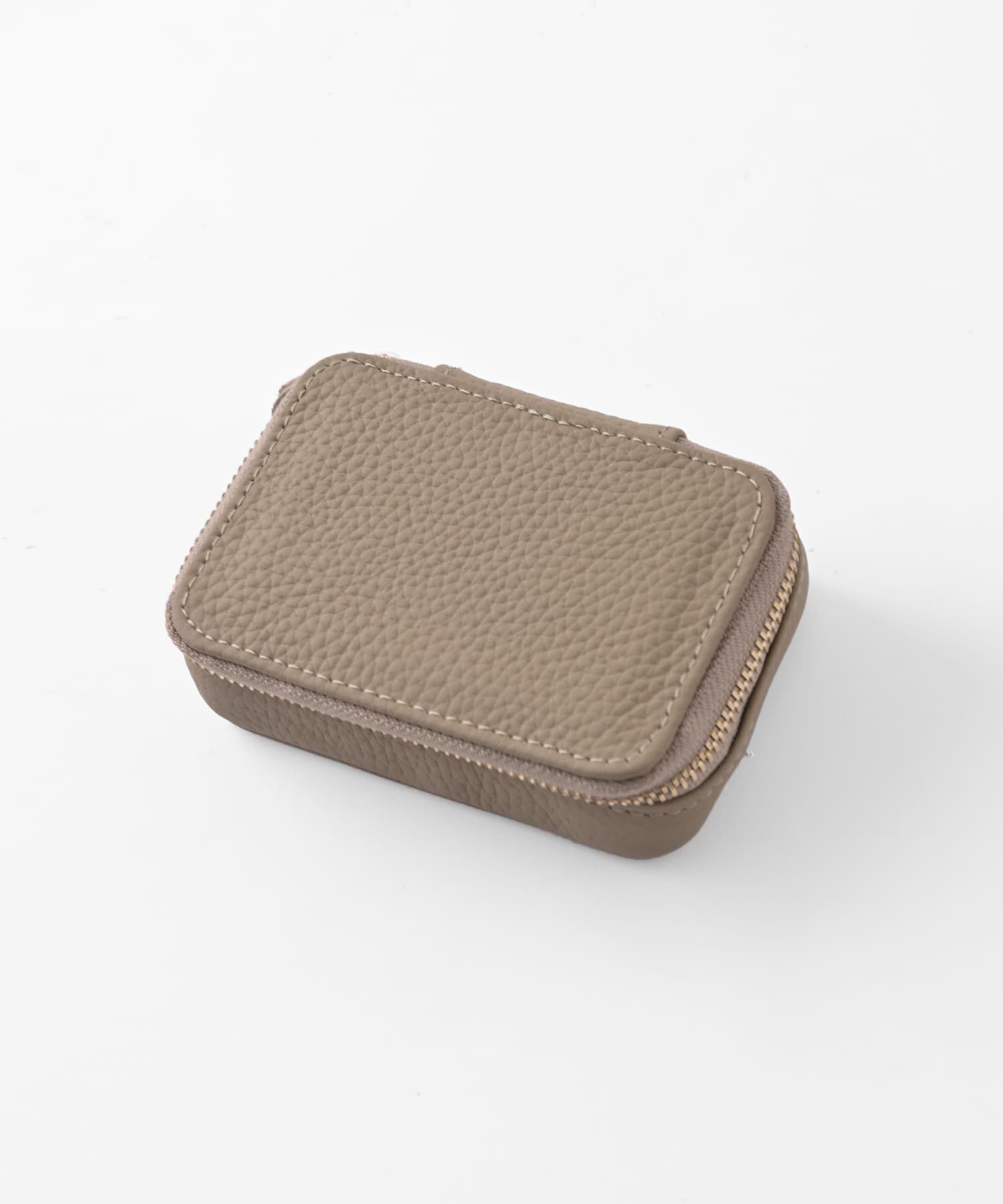 STYLE DELI「【DELI by】リアルレザー小物ケース（ミラー付き）」|ポーチ|