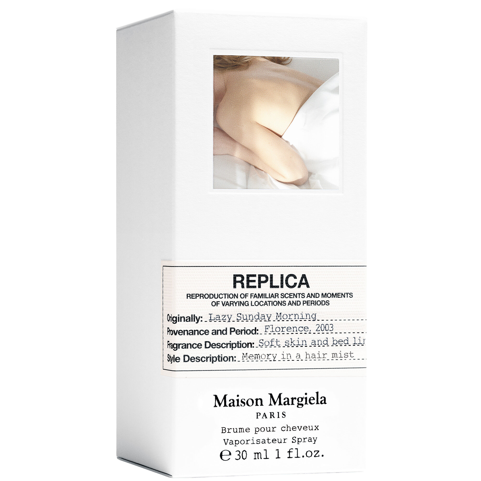 Maison Margiela&rsquo;REPLICA&rsquo;Fragrances「レプリカ　ヘアミスト　レイジーサンデー　モーニング やわらかな肌がまとうリネンの香り」|香水・フレグランス|