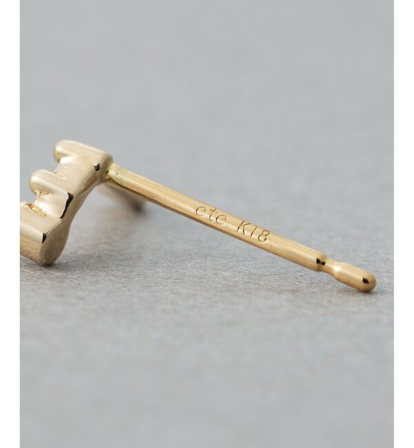 ete「[ゾディアック] K10YG ダイヤモンド ピアス /おひつじ座」|ピアス|