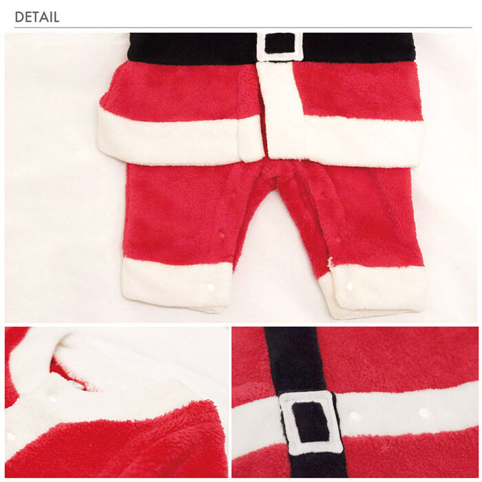 BACKYARD FAMILY「赤ちゃん クリスマス 服 通販 サンタ 衣装 サンタクロース カバーオール ベビー服 男の子」|その他ベビーウェア|