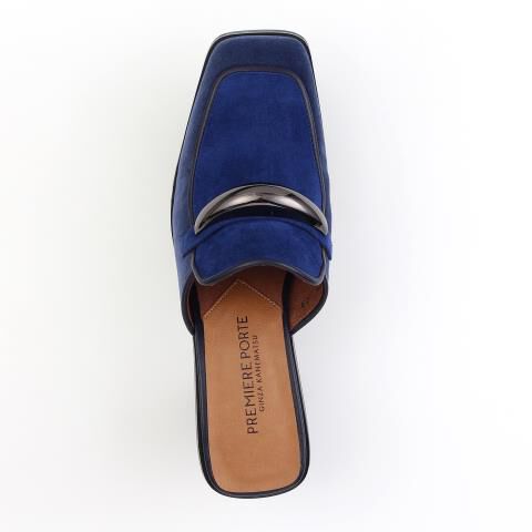 銀座かねまつ「OM255166SUEVLVRBL 【PREMIERE PORTE】【本革】ローファーミュール」|サンダル|