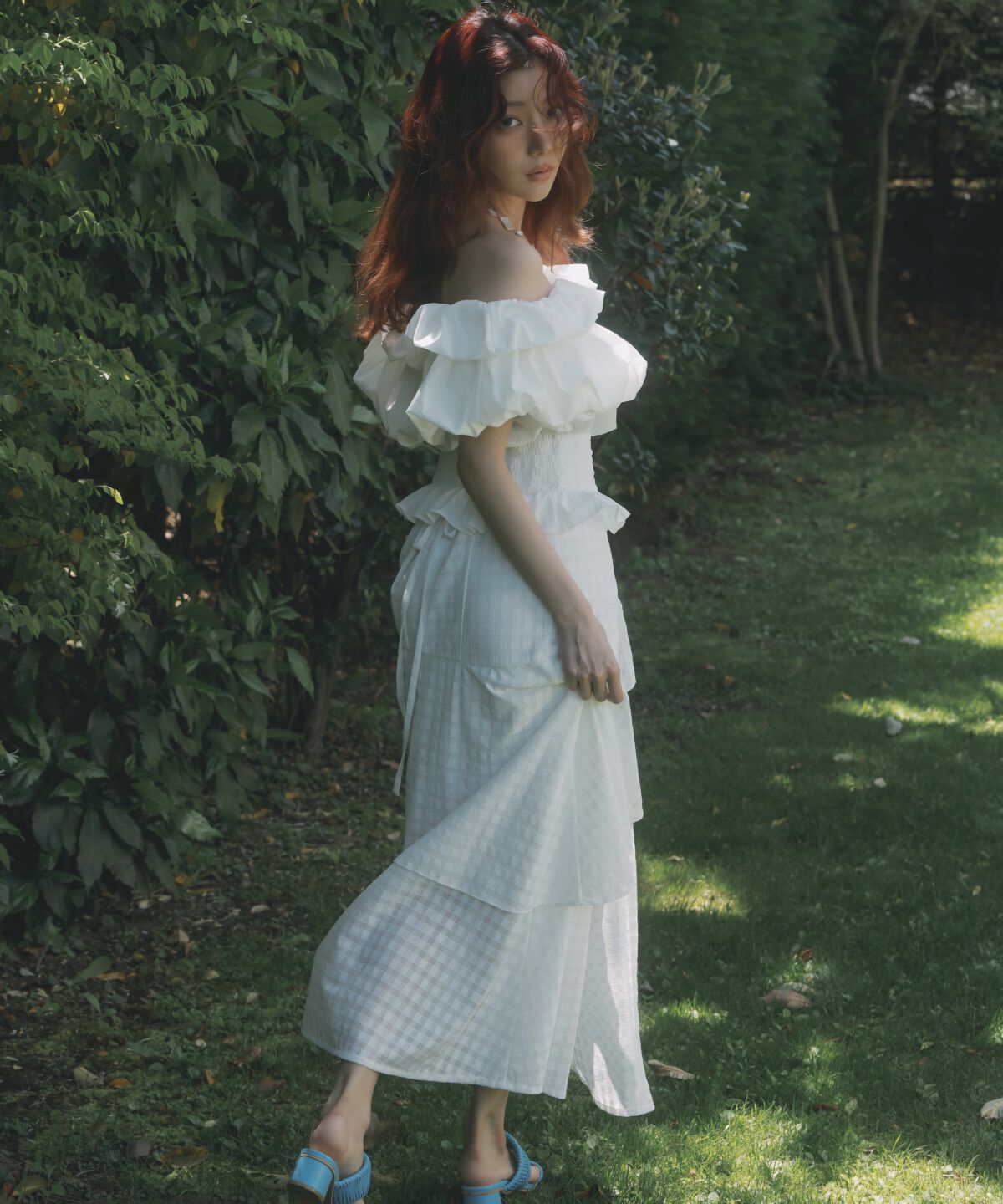 アンドクチュール「6/13(金)発売ボリュームフリルオフショルブラウス」|シャツ・ブラウス|