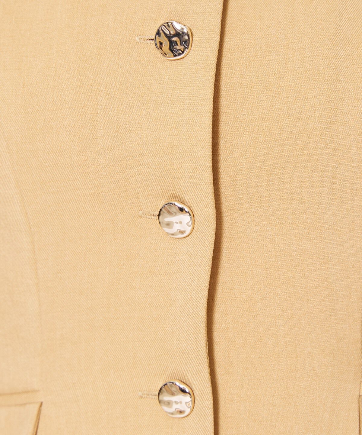 アンドクチュール「Vネックパフスリーブワンピース」|ワンピース|