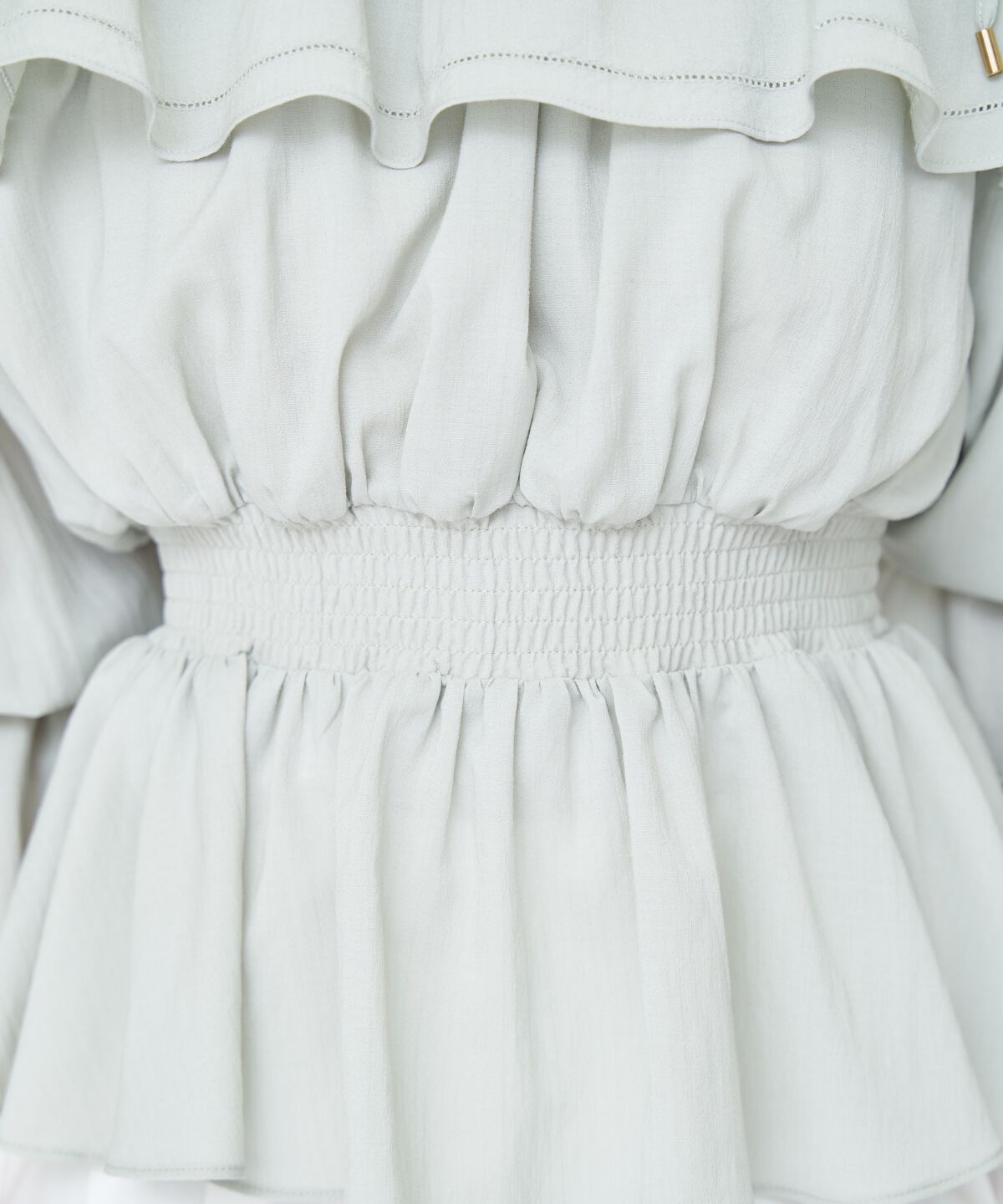 アンドクチュール「オフショルフリルブラウス」|シャツ・ブラウス|