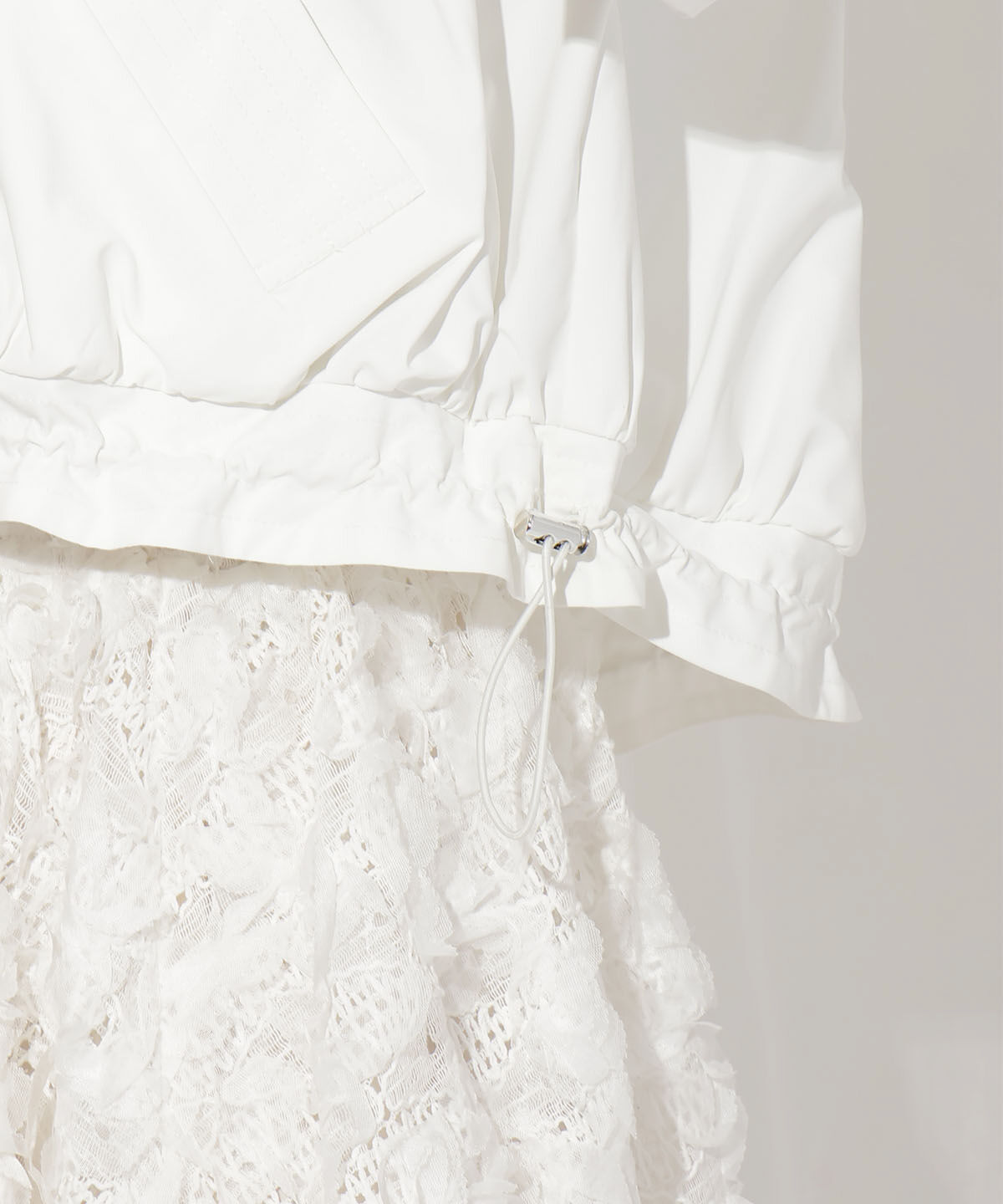 WILLSELECTION「ボリュームスリーブショートブルゾン」|ブルゾン・スタジャン|