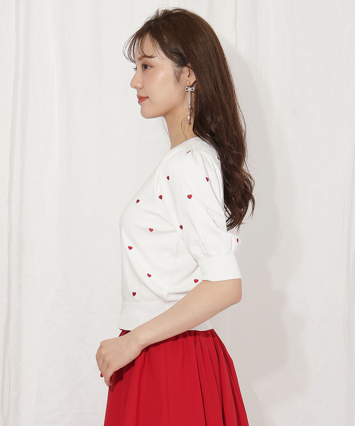 WILLSELECTION「バリエーションニット（ハート）」|ニット・セーター|