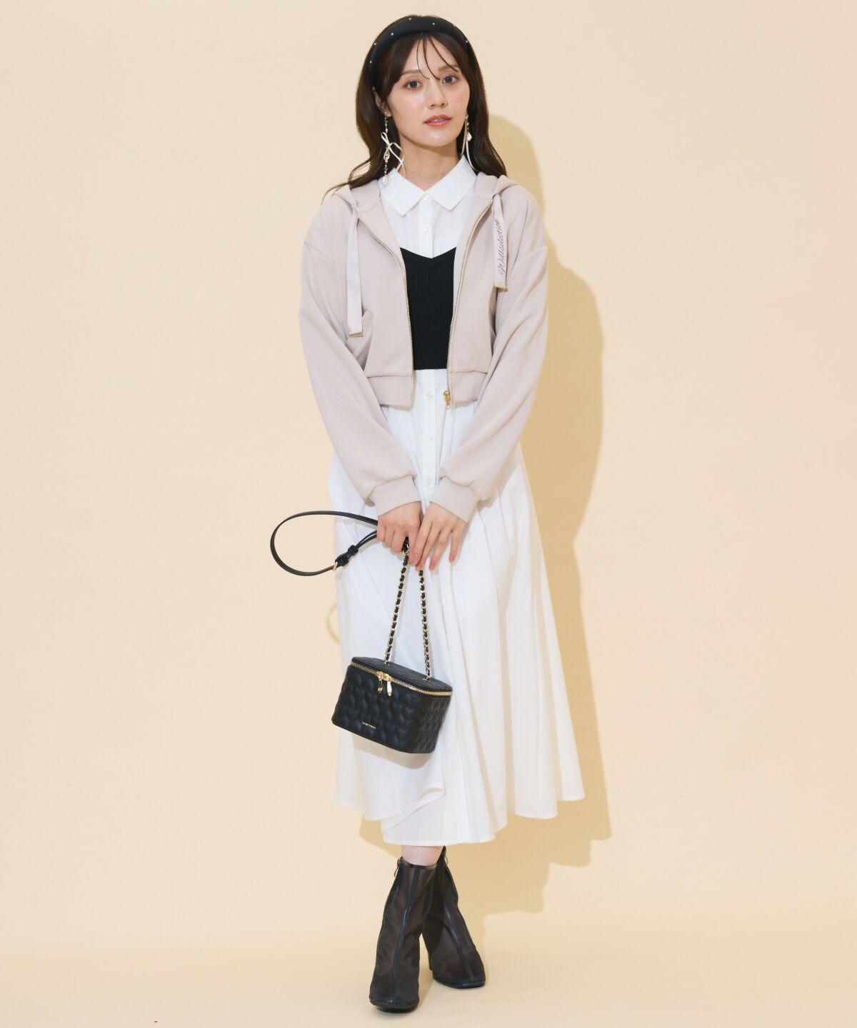 WILLSELECTION「ロゴテープパーカー」|パーカー|