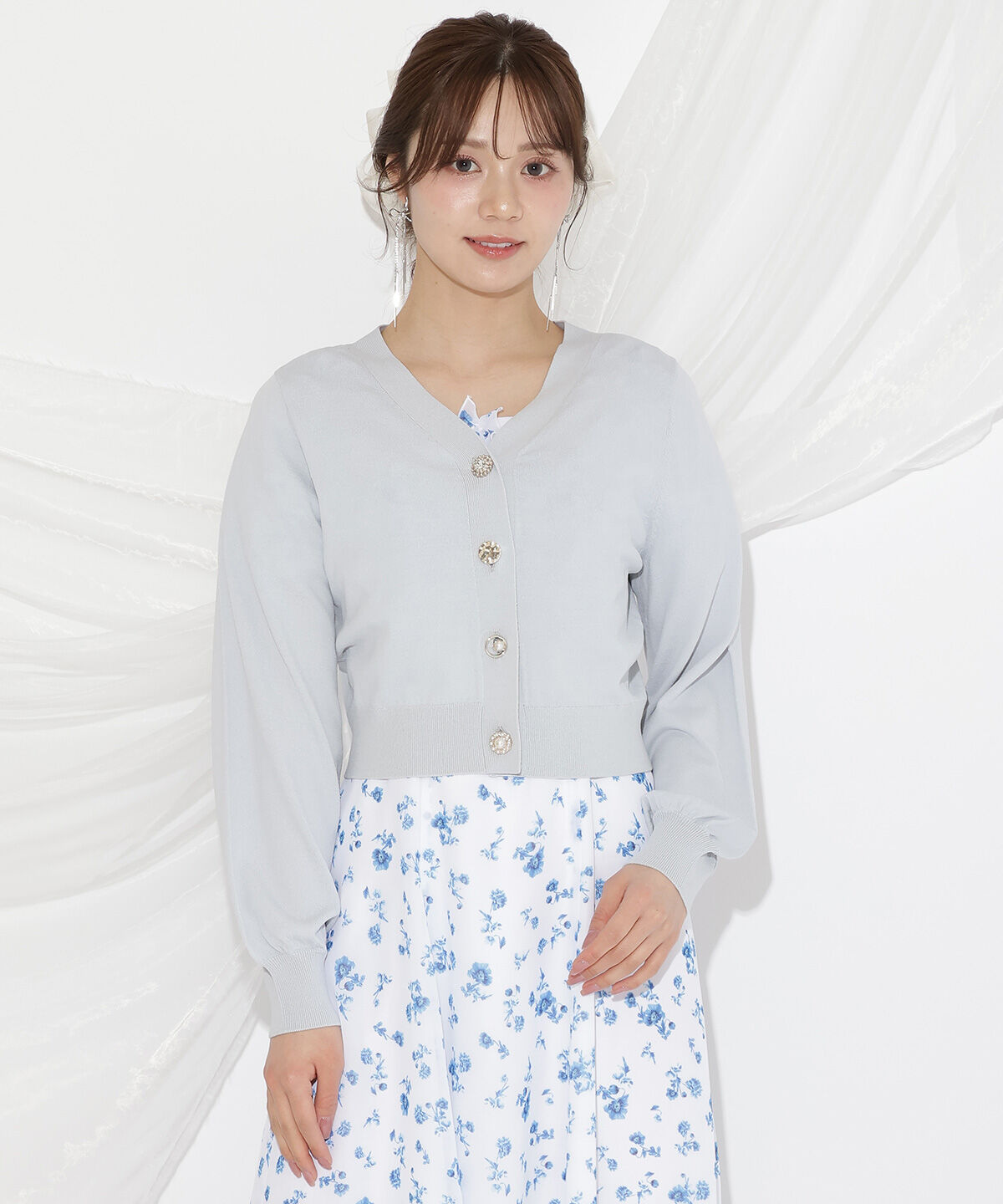 WILLSELECTION「アソートボタンUVカットカーディガン」|カーディガン|