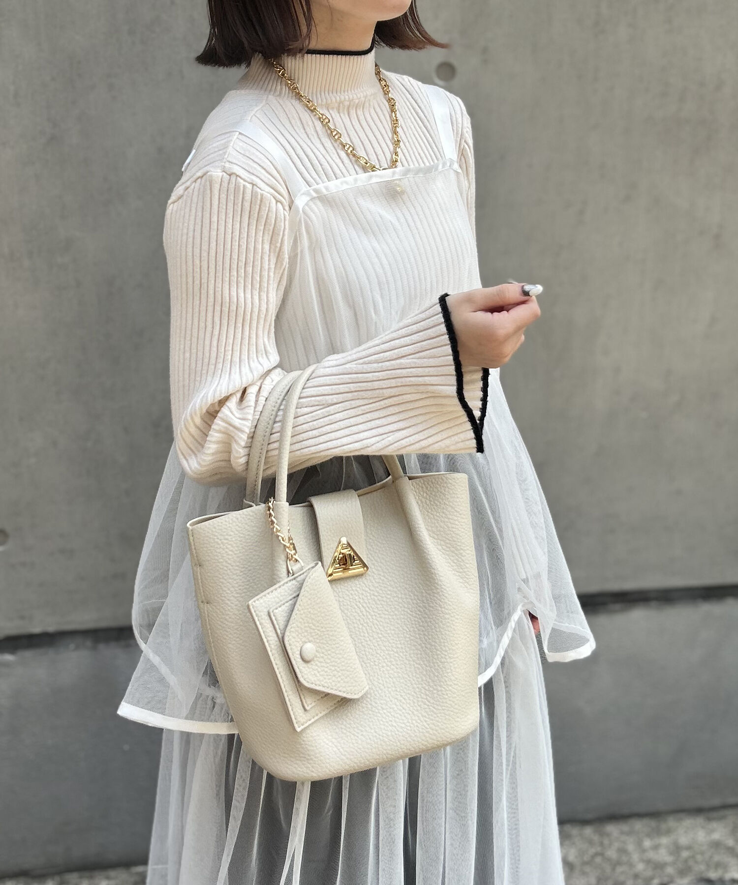 ORiental TRaffic「タックハンドバッグ/BA-225」|ショルダー・メッセンジャー|