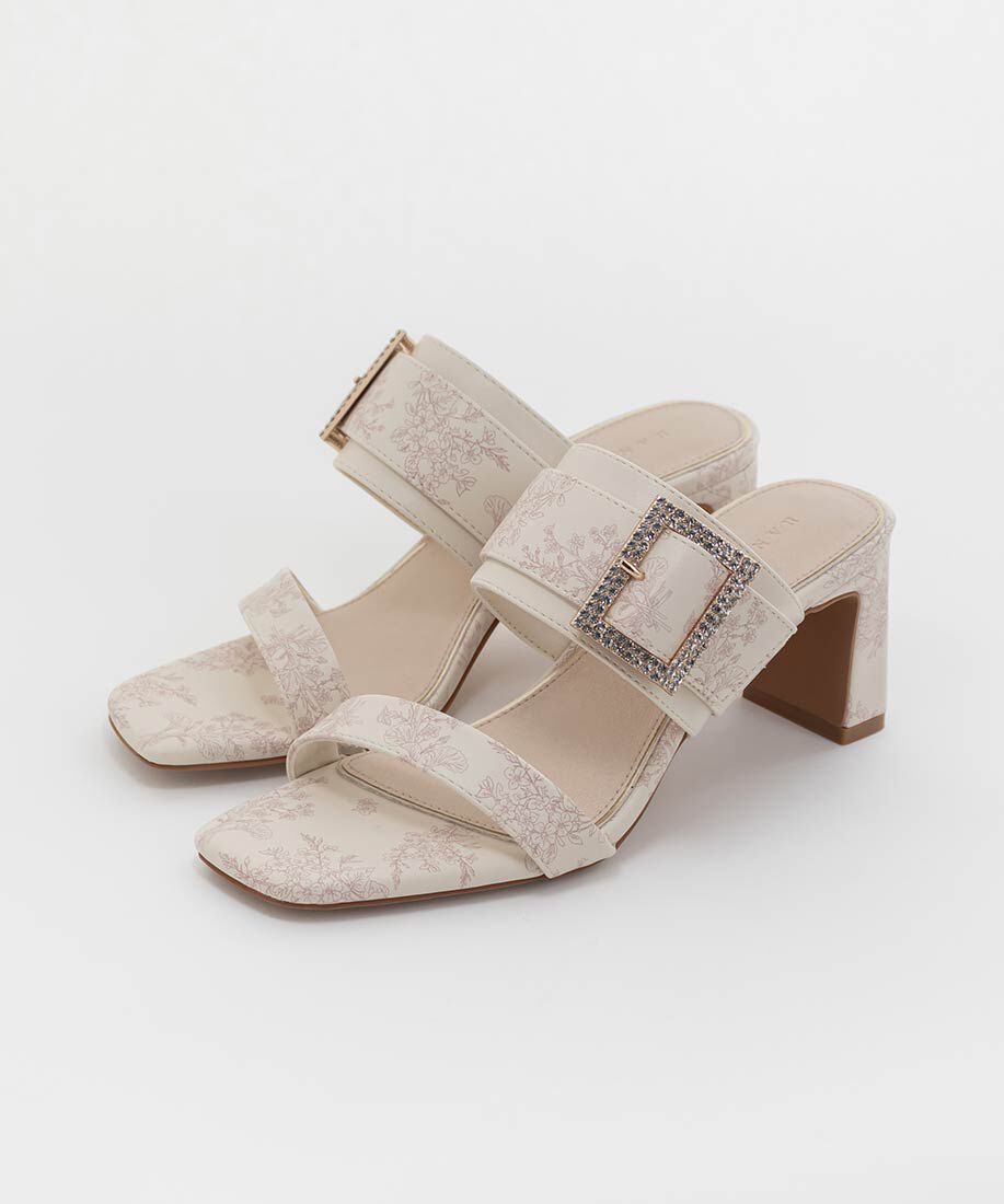  「トワルドゥジュイビジューパーツサンダル」|パンプス|