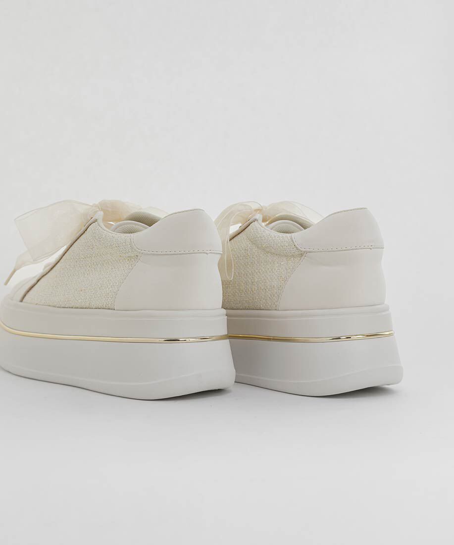  「2WAY シアーリボンプラットフォームスニーカー」|スニーカー|